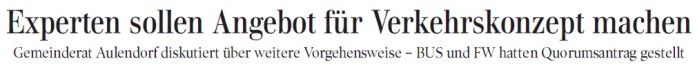 antrag verkehr